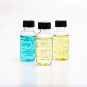 OEM Disposable Hotel Amenities Mini Bathroom Shampoo &amp; <strong>Bath</strong> Foam Personalized Hair Care <strong>Set</strong> - Product Image 2