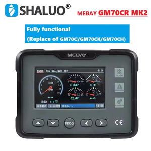 Para GM70CR MK2: Medidor Digital de ECU para Motores Diesel, Controlador Multifuncional, Monitor de Parâmetros de Motor de Grupo Gerador, Porta CAN, Plástico - Product Image 1
