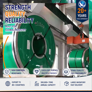 ราคาโรงงานแข่งขันได้ 316L 904L เบอร์ 4 0 8 มม. 1219 มม. ID 610 มม. ASTM A240 เหล็กสแตนเลสแบบม้วน - Product Image 1