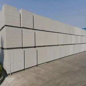 Panel dinding semen aerasi otomatis ALC awet ringan untuk pelapis Interior konstruksi Villa blok AAC - Product Image 2