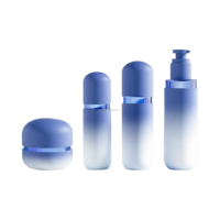 Ensemble de flacons cosmétiques sans air en PET Honghu H-12, couleur personnalisée, 30g, 50g, 15ml, 30ml, 50ml, 100ml, avec bouchon à vis carré et sérigraphie