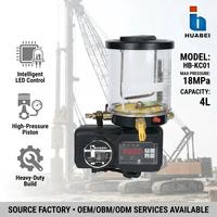 Pompe à graisse pour lubrification de machine de construction avec minuterie intégrée