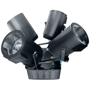 20,000W Four Head High Power Sky Beam Tracker Waterproof 4 X 5000W Outdoor Searchlight