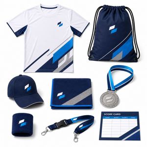 Kit Deportivo Personalizado para Empleados, Paquete de Bienestar Corporativo OEM ODM con Camiseta y Medalla - Product Image 2