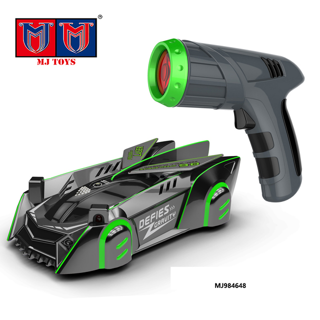 Children's Rechargeable Gravity Wall Suction Remote Control Stunt Infrared Sensor Wall Climbing Rc Car Toy