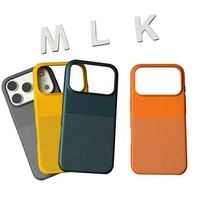 Coque magnétique en sable de quartz compatible avec iPhone 17 PRO MAX - Étui magnétique en treillis de sable rocheux