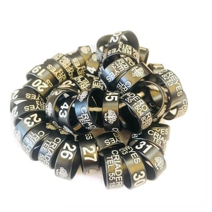 Gratis Monsters Tauben Clip Ring Metalen Benzing Band Fancy Kanarie Aanpassen Been Band Vogel <span class=keywords><strong>Bein</strong></span> Ring 45// - Product Image 3