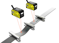 Sensor óptico versátil de alta precisión, láser multifuncional para Detección Avanzada de objetos, 1, 2, 2