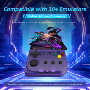 Console de jeu portable rétro F35V, écran IPS 3,5 pouces 640x480, lecteur de jeu portable 4000mAh, 20000 jeux intégrés <span class=keywords><strong>N64</strong></span>/SFC/PS - Product Image 3