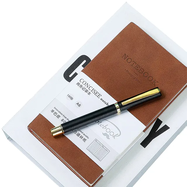 A6 thickened portable pocket simple and handy work record thickened stationery diary small notebook