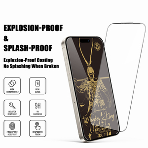 Kính cường lực HD 9H trong suốt, bảo vệ màn hình điện thoại cho iPhone 17/17 Air/17 Pro Max/XS Max - Phụ kiện điện thoại, khuyến mãi nóng - Product Image 3