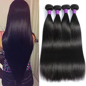 Letsfly Factory Direct Top Grade 8A brazilian remy hair Bundles Straight Hair Weaves For Women