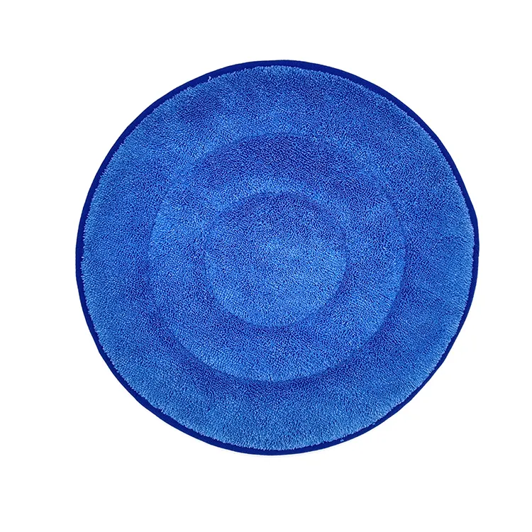 Fabricante Blue Round Car Cleaning Detailing Pads Esponja Almohadillas para encerar