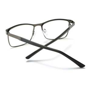 Gafas con Marco Cuadrado de Metal, Protección Contra Luz Azul, UV400, Fotocromáticas para Hombre, con Logotipo Personalizado - Product Image 4