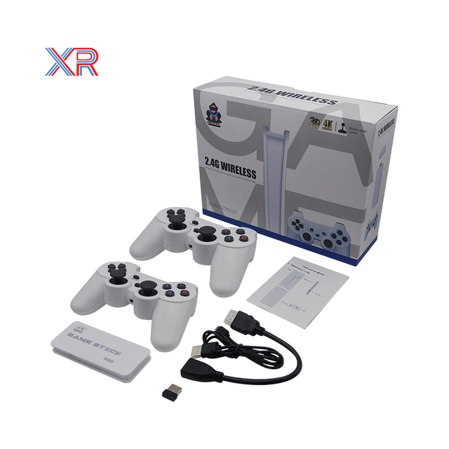 G2 Video Game Stick 2.4G Wireless Console TV Dongle Built-in Retro Classic 20000 Games Player Box 4k M8 Video Game Console