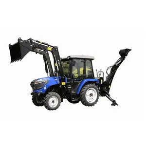 50hp agricultural farming tractors mini tractor 4x4 Mini Garden Agriculture Tractor Full Implements For Sale