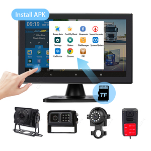 10.1 inch IPS màn hình cảm ứng 4 gam Wifi <span class=keywords><strong>GPS</strong></span> Navigation <span class=keywords><strong>Android</strong></span> 10 Dual máy ảnh thông minh BSD ai DVR Xe Tải xe Dash xe đảo ngược Viện trợ - Product Image 1