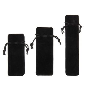 Petit sac cadeau en velours avec logo personnalisé et doux de haute qualité - Product Image 6