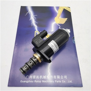 ปั๊มไฮดรอลิกโซลินอยด์วาล์ว YN35V00052F1 YB35V00003F1 30C50-123สำหรับ SK200-8 SK330-8รถขุด SK350-8 - Product Image 1