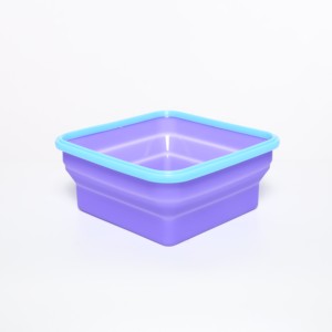 Silicone Đóng Mở Hộp Ăn Trưa Bền Không Khí Chặt Chẽ Thân Thiện Với Môi Hộp Ăn Trưa Thực Phẩm Lưu Trữ Container Với Nắp - Product Image 2