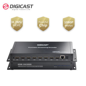 Encodeur portable 8 canaux HD vers IP DMB-8908A-EC 1080P 60 FPS Compression H.265/H.264 Protocoles HLS/RTMP pour la transmission vidéo - Product Image 5