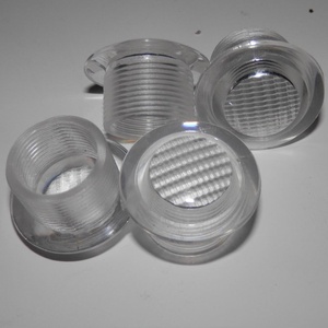 Luz de precaución Lente LED de semáforo de 24mm para Chip LED amarillo redondo de 5mm - Product Image 2