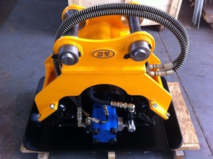 Máy Xúc Sử Dụng Thủy Lực Vibrator Tấm Đất Compactor Con Lăn Giá - Product Image 3