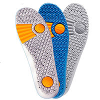 Semelle intérieure de sport en mousse à mémoire de forme PU respirante, absorbant la transpiration, confortable et amortissante pour chaussures de basketball et de course