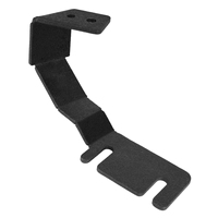 Support de fixation pour éclairage de travail pour Toyota Prado LC300, support de montant A, noir, accessoires auto, 2 supports de montage d'éclairage