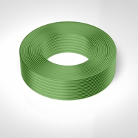 Cable BUS KNX, 1 Par, 2 Hilos, Cobre Sólido, Cinta PET, Blindaje de Lámina de Aluminio, Cubierta LSZH, Par Trenzado, Cable Automotriz