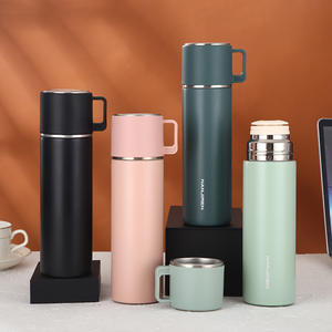 Botella de Agua Aislada al Vacío de Acero Inoxidable 304 de Doble Pared y Alta Calidad, 450 ml, Termo - Product Image 2