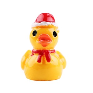 Nuevo Producto Navideño - Pato Navideño Creativo de Color Sólido, <span class=keywords><strong>Accesorios</strong></span> de Decoración de Paisajes en Miniatura, Figura en Miniatura - Product Image 5