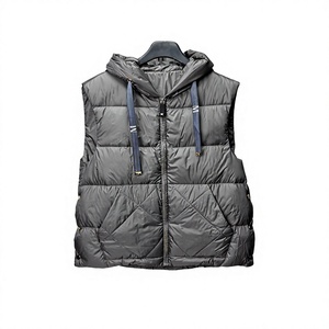 Gilet matelassé unisexe léger pour l'hiver, veste sans manches rembourrée, gilet chaud décontracté pour l'extérieur - Product Image 1