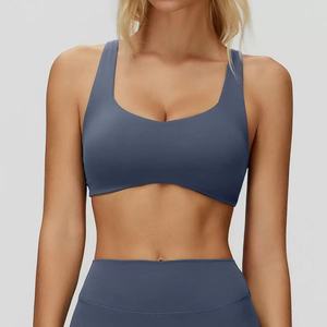 Nuevo Top Deportivo de Yoga para Mujer, Transpirable, con Push-Up, de Nailon y Elastano, sin Espalda, para Gimnasio y Entrenamiento - Product Image 5