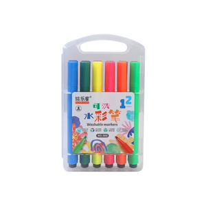 OEM vente en gros personnalisé 36 couleurs Jumbo <span class=keywords><strong>feutre</strong></span> pointe aquarelle stylo marqueur bonne qualité encre non toxique étudiant enfant ensemble de peinture d'art - Product Image 3