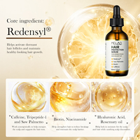 Minyak Perawatan Kulit Kepala Biotin Kafein Mengontrol Minyak, Menenangkan Kulit Kepala Gatal, Memperbaiki Rambut Tipis, Ringan, Cepat Menyerap, Serum Penumbuh Rambut