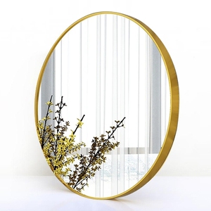 Sale Aluminum Framed <strong>Mirror</strong> Wall <strong>Round</strong> Circle <strong>Mirrors</strong> Modern <strong>Round</strong> Matel Frame Wall Mounted <strong>Big</strong> Circle Bathroom Hanging <strong>Mirror</strong> - Product Image 3