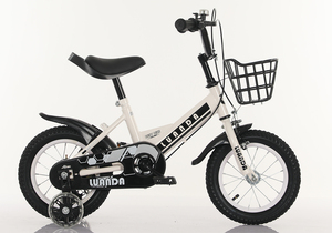 Fahrt mit dem Fahrrad Kinder fahrrad Kids Balance Bike 12 14 16 Zoll Mädchen Kleinkind Kinder fahrrad mit Korb und Stützrädern. - Product Image 6