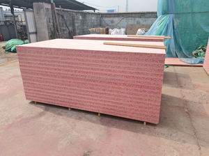 แผ่นชิปบอร์ดเคลือบสารหน่วงไฟ FD60 สำหรับประตูภายใน E1 ฟอร์<span class=keywords><strong>ม</strong></span>าลดีไฮด์ต่ำ 580 กก./ลบ.<span class=keywords><strong>ม</strong></span>. - Product Image 2