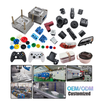 Piezas de Moldeo por Inyección de Plástico de Alta Precisión y Color Personalizado, Opciones de Canales Fríos/Calientes y Multicavidad para Materiales PC/ABS/PMMA