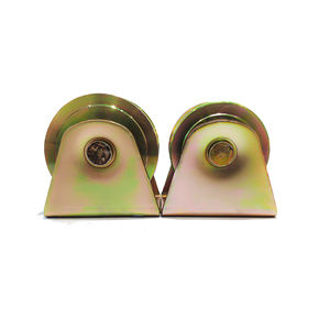 Rouleau <span class=keywords><strong>de</strong></span> <span class=keywords><strong>guidage</strong></span> coulissant à double roulement en acier <span class=keywords><strong>de</strong></span> 80 mm Joinwin, robuste, pour porte <span class=keywords><strong>de</strong></span> garage, rainure en U, V, Y, antirouille - Product Image 2