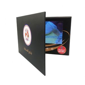 <span class=keywords><strong>Livre</strong></span> vidéo numérique de haute qualité de 7 pouces avec 3X télécharger une mini carte de brochure vidéo vierge dans une boîte cadeau haut de gamme - Product Image 2