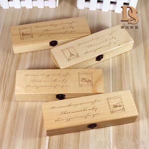 Boîte <span class=keywords><strong>Pandora</strong></span> plates en bois, charnière, présentoir de perles, étui à bijoux - Product Image 5