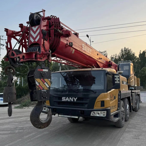 Grúa sobre orugas usada SANY STC550, capacidad de 55 toneladas, componentes principales: motor, bomba, caja de cambios, motorreductor - Product Image 1