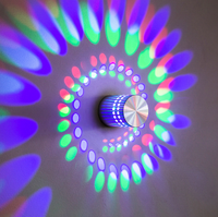 Décor À La Maison moderne 3W RVB D'intérieur de Bâti De Mur de Chambre À Coucher de Salon Véranda Couloir Escalier Spirale MENÉE PAR Lumière