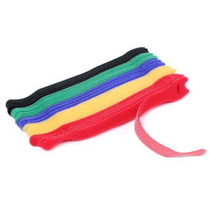 12x125mm thân thiện với môi trường tự dính Nylon quan hệ cáp chống cháy Back-to-Back móc vòng lưu trữ dây đai cho nhà văn phòng lớp học - Product Image 1