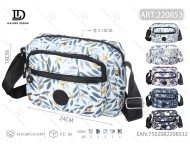 Borsa a Tracolla in Tessuto Composito per Donna con Motivo Floreale, Borsa da Petto alla Moda per Tutte le Stagioni - Product Image 1