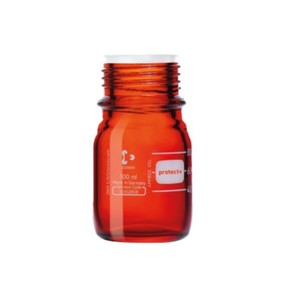 Bouteille à col spiralé résistante à la chaleur Sibata Scientific 100 ml, verrerie de laboratoire, fabrication japonaise - Product Image 3
