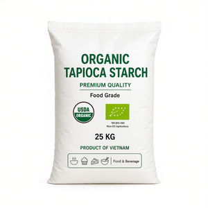แป้งมันสำปะหลังออร์แกนิก 25 กก. เกรดอาหาร ผลิตภัณฑ์ออร์แกนิก USDA ของเวียดนาม สำหรับการผลิตน้ำเชื่อม - Product Image 3