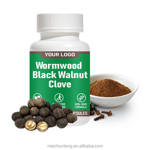 Capsules Tout-<span class=keywords><strong>en</strong></span>-un pour la Protection Intestinale des Adultes – Nettoyage Corporel Complet avec Noyer <span class=keywords><strong>Noir</strong></span>, Clou de Girofle, <span class=keywords><strong>Ail</strong></span>, Absinthe, Canneberge, Échinacée - Product Image 1